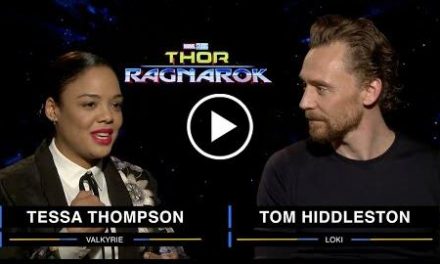 Tessa Thompson and Tom Hiddleston on Marvel Studios’ Thor: Ragnarok