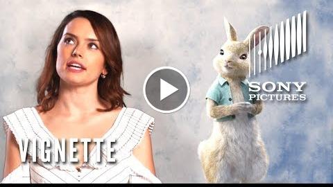 PETER RABBIT Vignette – Daisy Ridley as “Cotton-Tail”