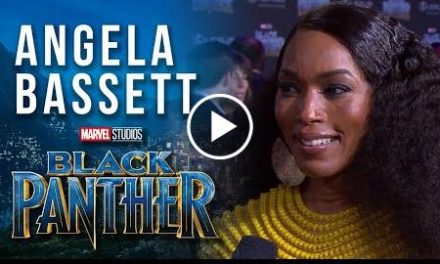 Angela Bassett at Marvel Studios’ Black Panther World Premiere Red Carpet