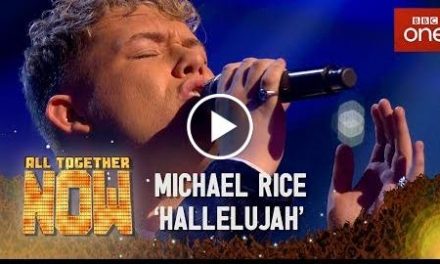 Winner Michael Rice sings ‘Hallelujah’ in the Sing Off – All Together Now: The Final