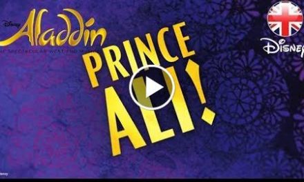 ALADDIN THE MUSICAL  Prince Ali Sing-A-Long (Official Lyric Video)  Official Disney UK