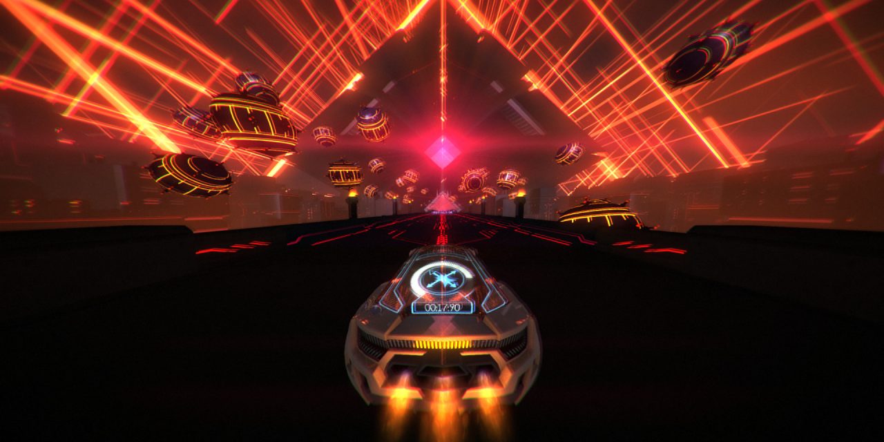 Neon laser jet-car racer Distance launches out of early access