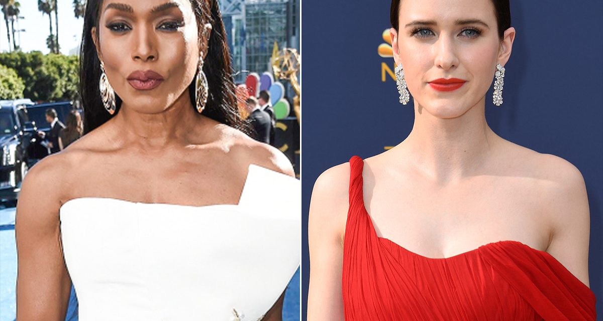 Oops! Angela Bassett Mispronounces Rachel Brosnahan’s Name While Presenting at Emmys 2018