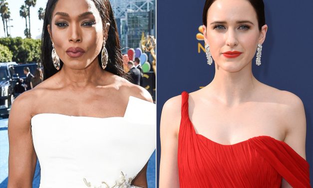 Oops! Angela Bassett Mispronounces Rachel Brosnahan’s Name While Presenting at Emmys 2018