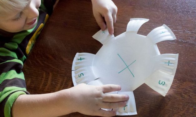 Super Simple Paper Plate Letter Learning Activity for Preschoolers