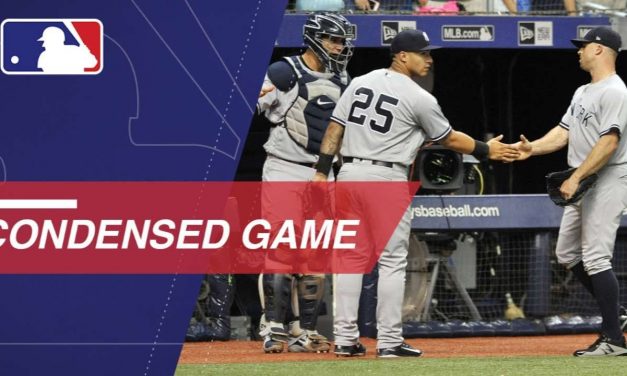 Condensed Game: NYY@TB – 9/24/18
