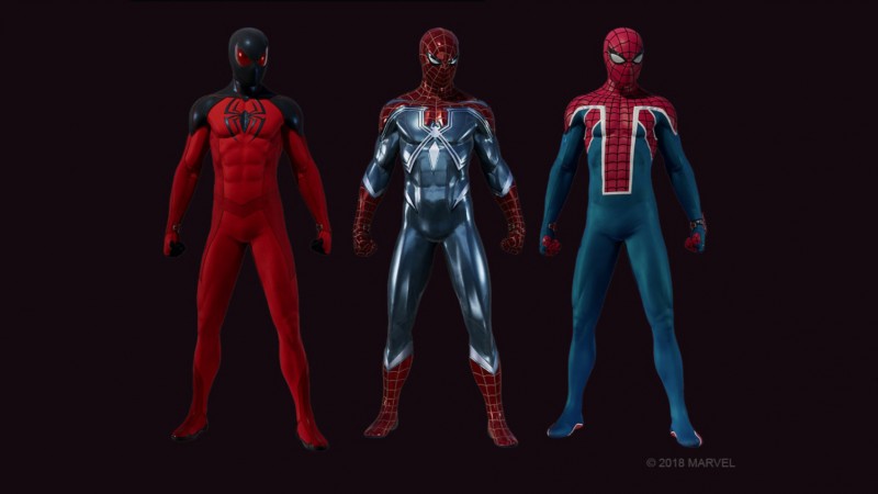 The First DLC For Marvel’s Spider-Man Introduces Three New Suits