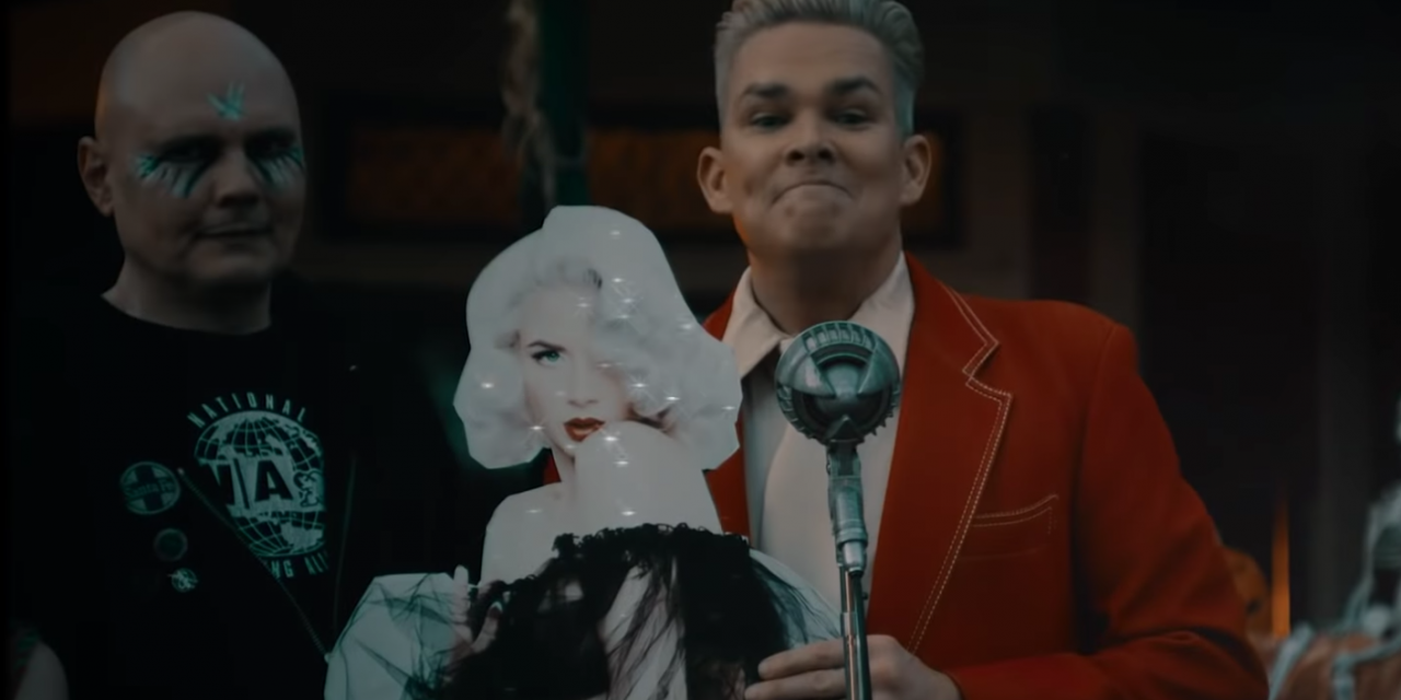 The Smashing Pumpkins share Halloween-themed video for “Silvery Sometimes (Ghosts)” starring Mark McGrath: Watch