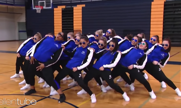 Watch Ellen DeGeneres Surprise the Assistant Principal and Dance Team from That Viral #LevelUpChallenge Video
