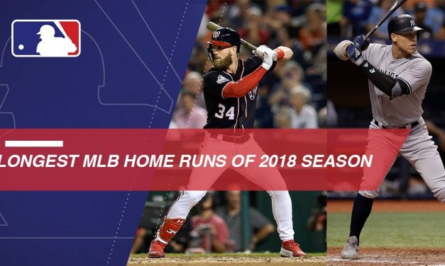 Longest MLB HRs of the 2018 season