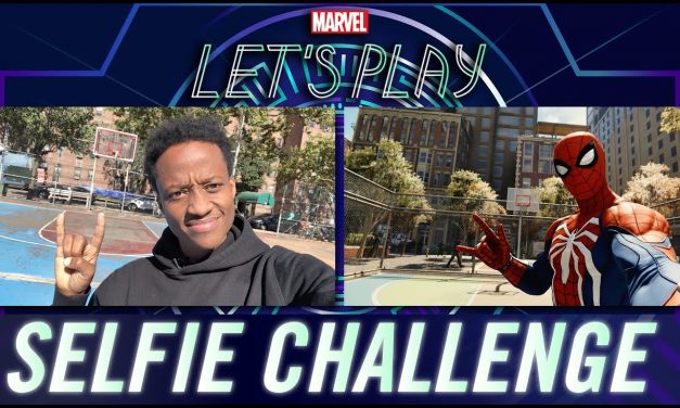 Nore Davis tries to recreate his Marvel’s Spider-Man selfies in real life! | Marvel Let’s Play