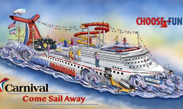 Carnival Cruise Line To Kick Off Year-Long Celebration Of Arrival Of New California-Based Carnival Panorama With Float In The 2019 Rose Parade On January 1