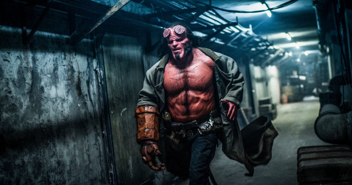 Over-the-top ‘Hellboy’ trailer is filled with monsters and charm