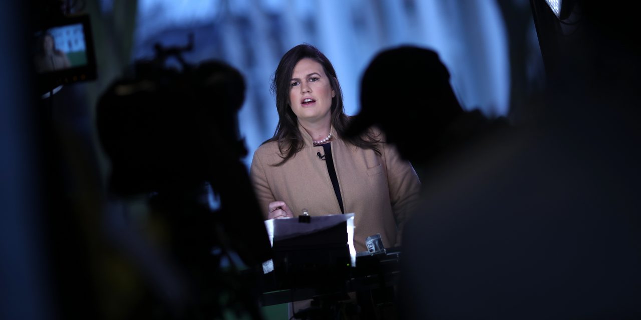 Sarah Huckabee Sanders gets fact-checked over wall claims during Fox News Sunday appearance