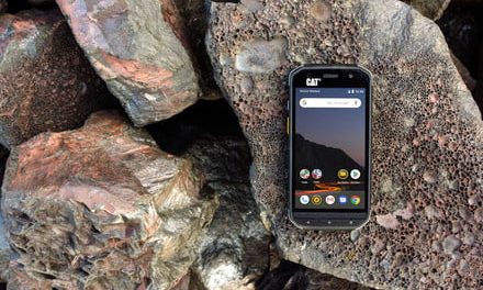 Building sites, mountains, and water, the Cat S48c can handle it all