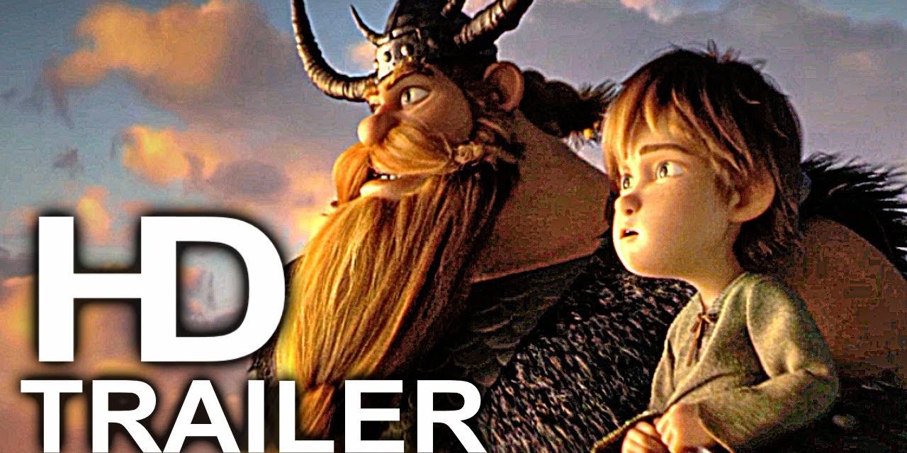 HOW TO TRAIN YOUR DRAGON 3 Young Hiccup Scene Clip + Trailer (2019) Animated Movie HD