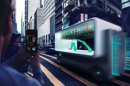 Too buzzed to drive? Don’t worry — this autonomous car-bar will drive to you