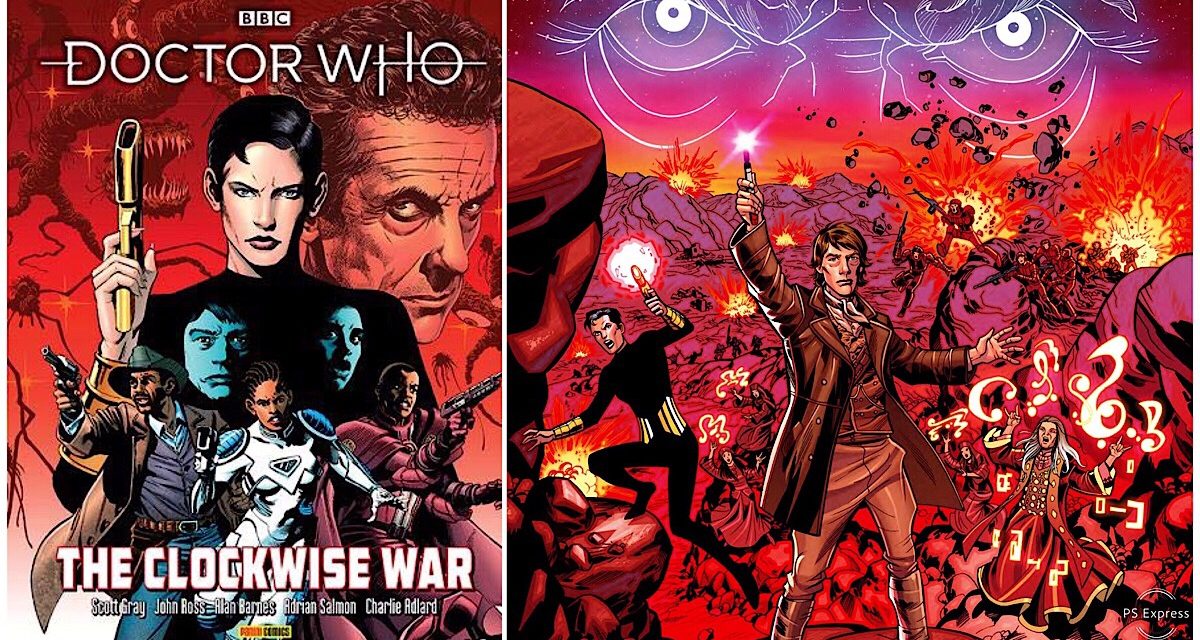 Doctor Who: The Clockwise War comic collection out in April