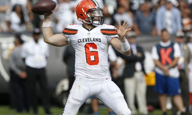 Video: Baker Mayfield ‘Mistakenly’ Says ‘Anything is Better Than Hue’