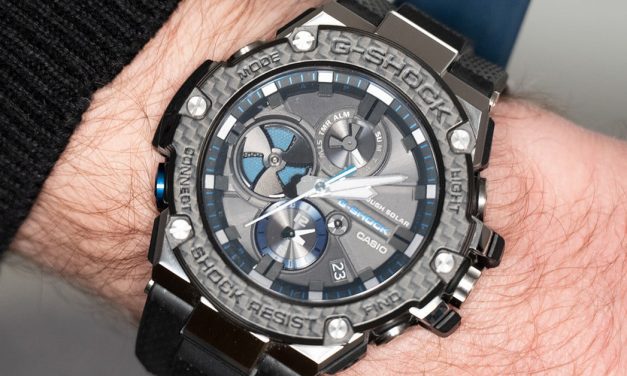 Casio’s all-metal G-Shock uses its smart tech carefully, and for best effect