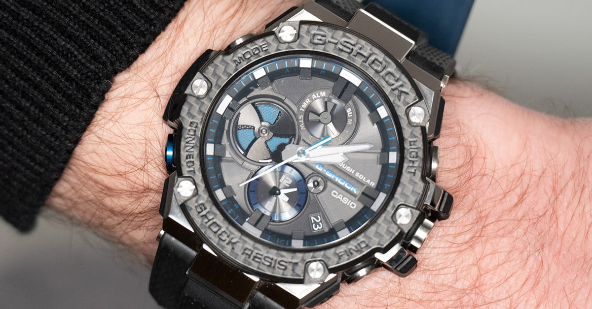 Casio’s all-metal G-Shock uses its smart tech carefully, and for best effect