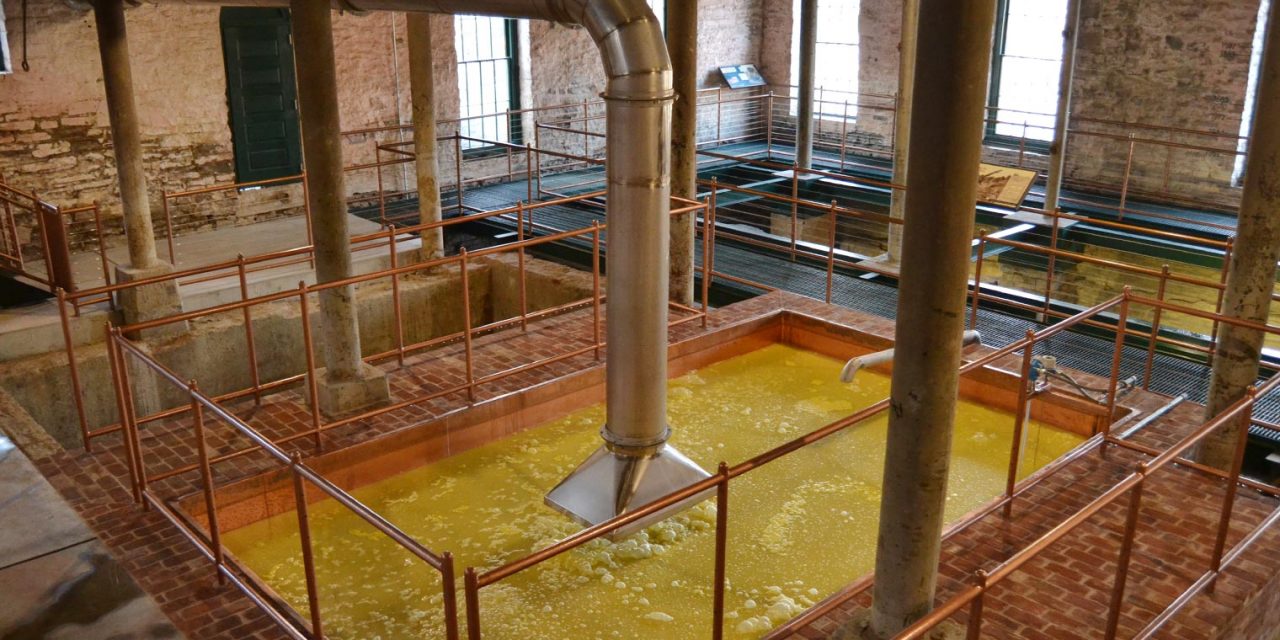 Buffalo Trace Distillery Fills an 1883 Fermenter for the First Time in 100 Years