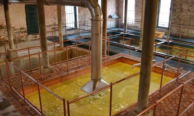 Buffalo Trace Distillery Fills an 1883 Fermenter for the First Time in 100 Years