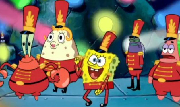 Here’s the Super Bowl halftime show if Maroon 5 had actually played the ‘SpongeBob’ song