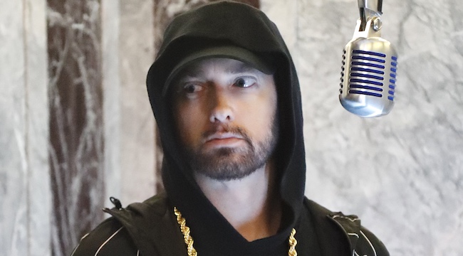 Eminem Actually Loves Chris D’Elia’s Impression Of Him And Thinks It’s ‘Incredible’
