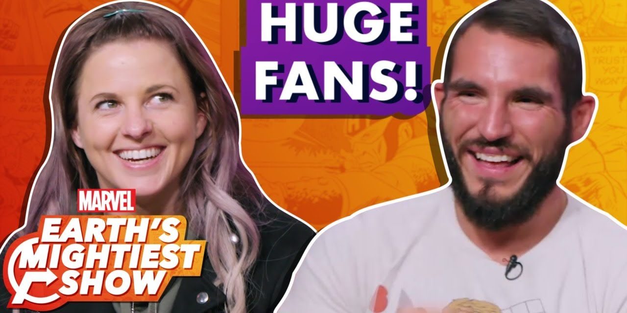 These Pro Wrestlers Are Some of The Biggest Marvel Fans | Earth’s Mightiest Show Bonus