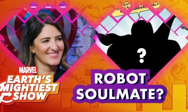 The Good Place’s D’Arcy Carden Finds Her Robot Soulmate! | Earth’s Mightiest Show