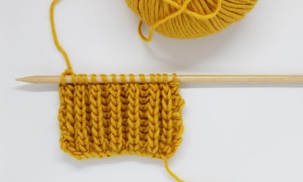 How to knit mock fisherman’s rib
