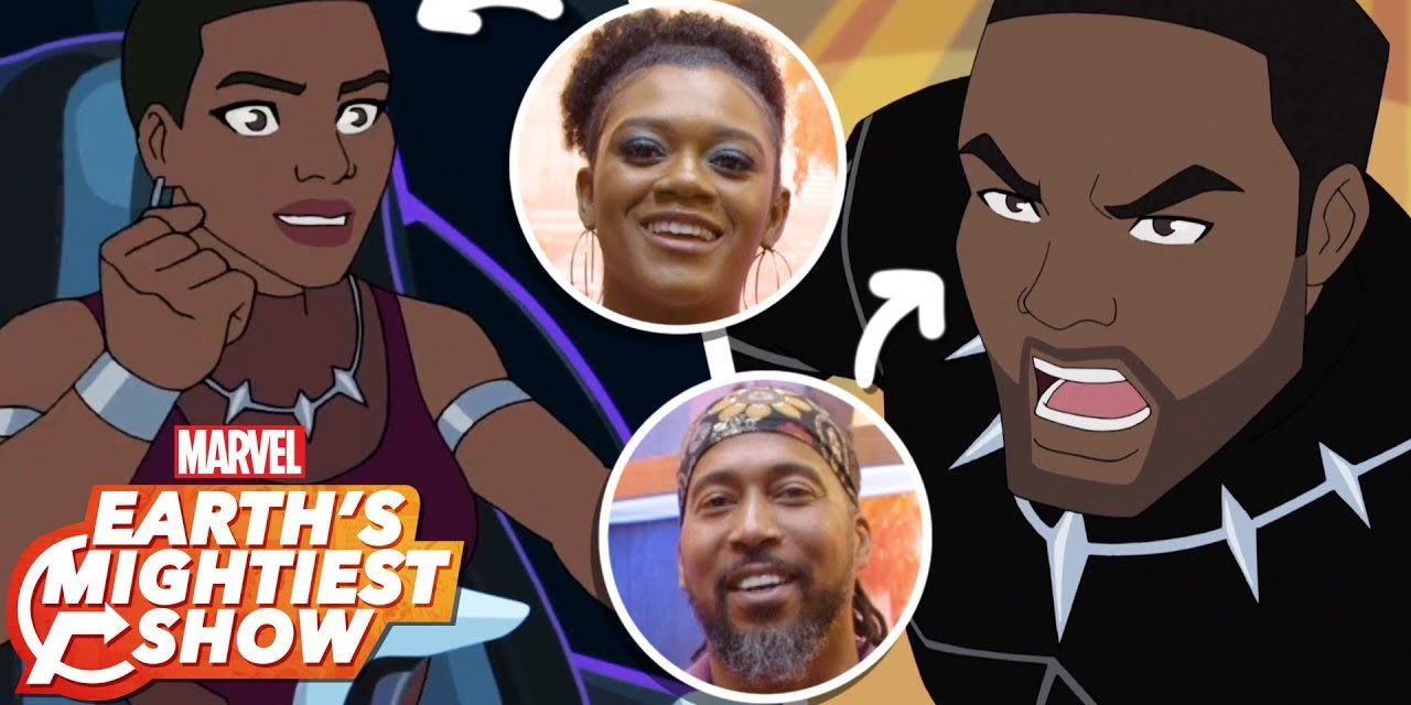 Black Panther & Shuri from ‘Black Panther’s Quest’ Interview | Earth’s Mightiest Show Bonus