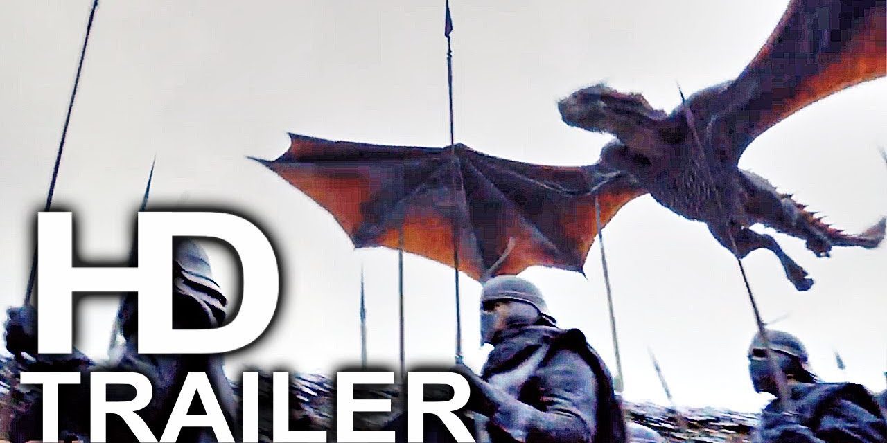 GAME OF THRONES Season 8 Dragons In Winterfell Trailer Teaser NEW (2019) TV Series HD