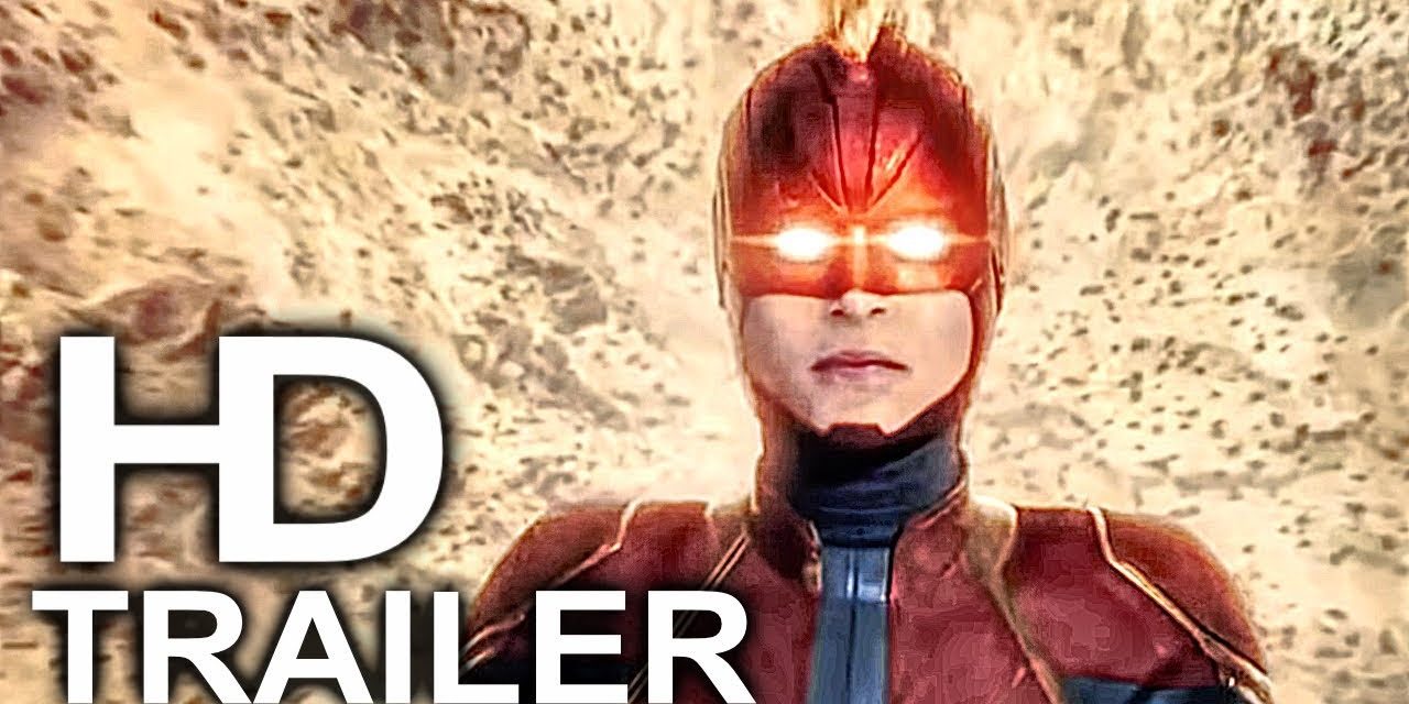 CAPTAIN MARVEL Falling Down From Space Trailer NEW (2019) Superhero Movie HD