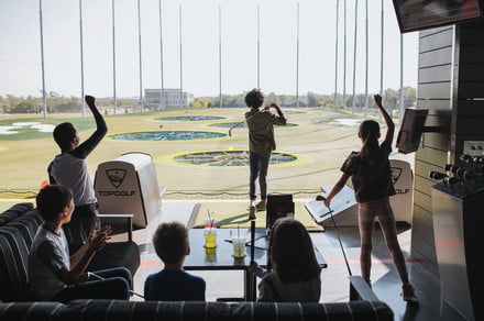 Thanks to Toptracer tech, the driving range may be the best place for a party