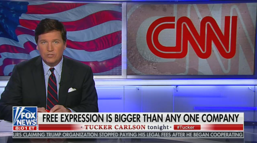Tucker, Concha Blast CNN for Cheering on DNC’s Fox News Ban from Hosting Debates