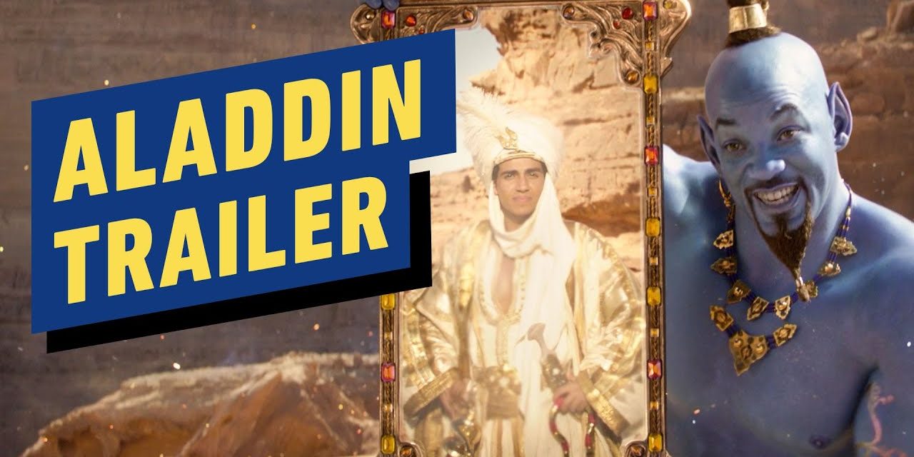 Aladdin – Official Trailer (2019) Will Smith, Naomi Scott, Mena Massoud