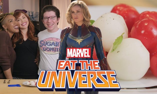 Captain Marvel Skrull-Inspired Salad | Eat the Universe