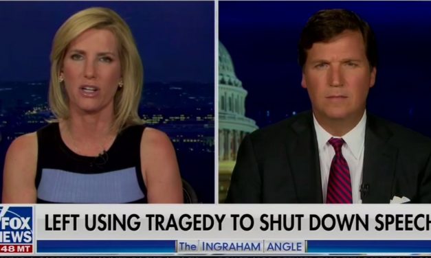Tucker Carlson ignored white supremacist message of suspected New Zealand shooter, instead criticizing Democrats and journalists