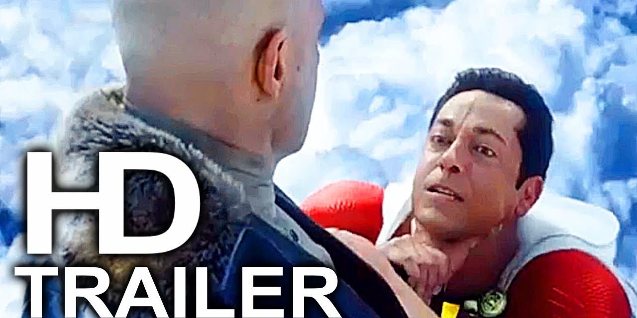 SHAZAM Learns How To Fly Scene Clip + Trailer NEW (2019) Superhero Movie HD