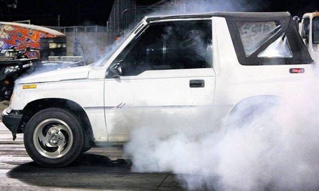 This Geo Tracker Has A 6.0-liter V8 And Runs Sub-10-Second Quarter Miles