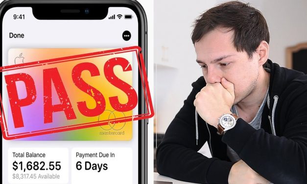 Why I won’t be getting the Apple Credit Card…