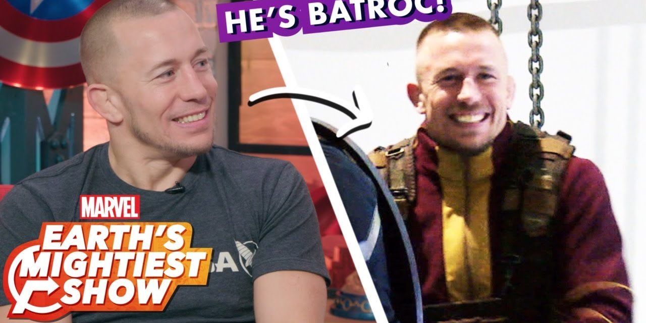 Which Avenger Does Georges St-Pierre Say He Fights Like?  | Earth’s Mightiest Show