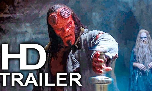 HELLBOY Pulls Excalibur From The Stone Trailer NEW (2019) Superhero Movie HD