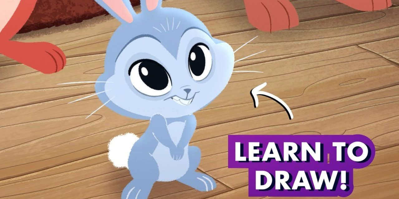 Learn How to Draw A Cute Fairytale Bunny! | Earth’s Mightiest Show