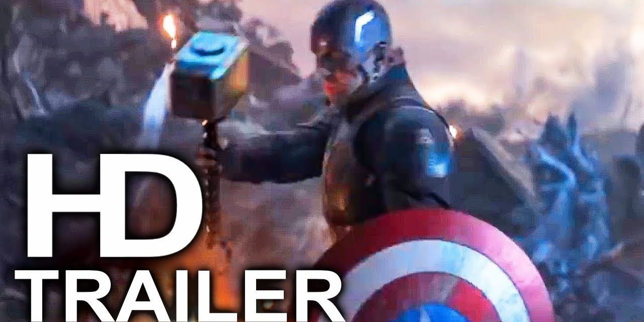 AVENGERS 4 ENDGAME Captain America Lifts Thor’s Hammer Mjolnir Trailer (2019) Superhero Movie HD