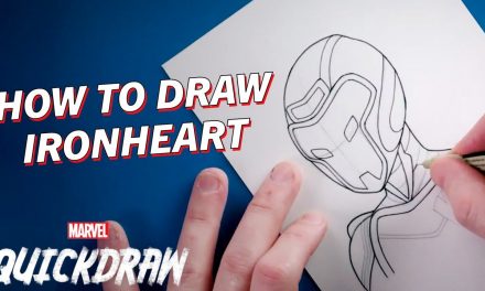 Learn how to draw Ironheart! | Marvel Quickdraw How-To