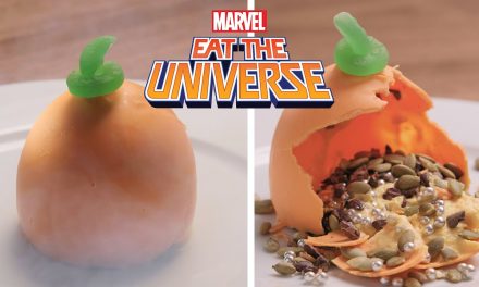 Green Goblin’s Pumpkin Bombes | Eat the Universe