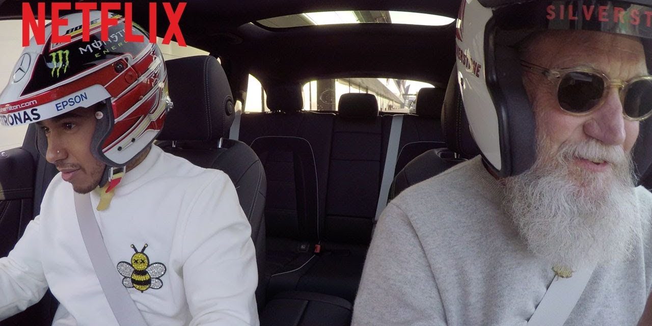 Lewis Hamilton In A Station Wagon | My Next Guest Needs No Introduction With David Letterman Netflix